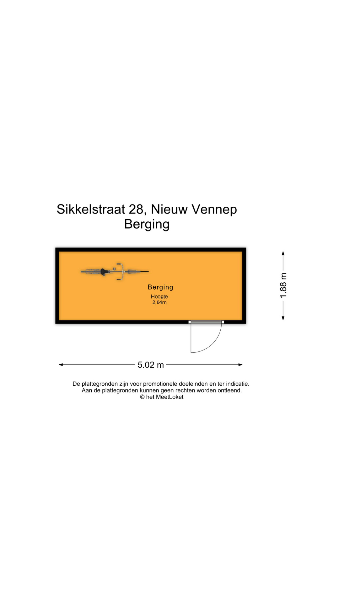 Sikkelstraat 28 , 2151 CR Nieuw-vennep map