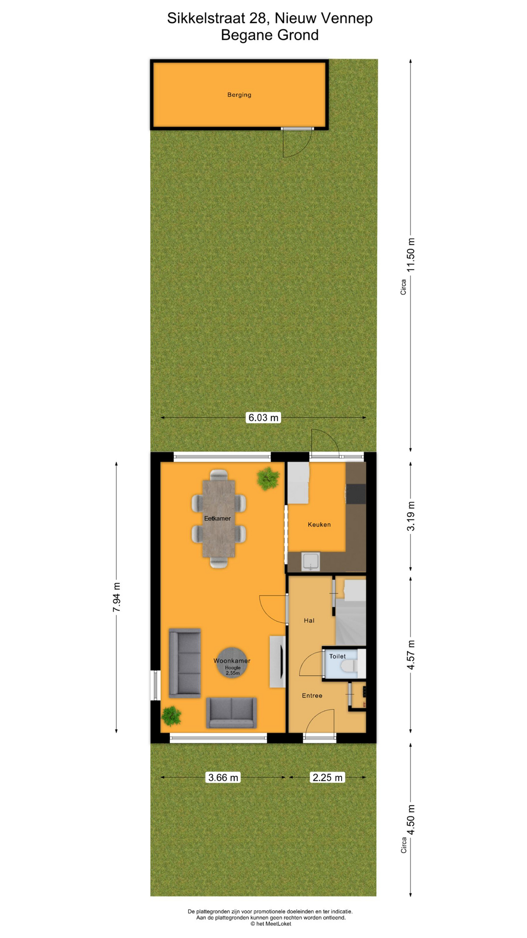 Sikkelstraat 28 , 2151 CR Nieuw-vennep map